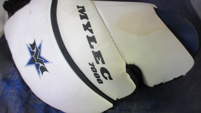 Used Mylec M-560 7000 Street Goalie Catch Glove - Adult - stain