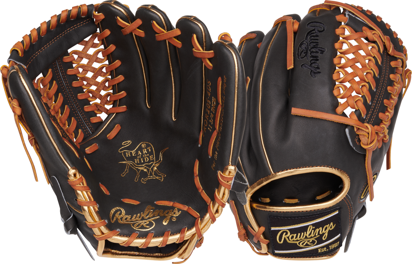 Rawlings Heart of the Hide PROR205-4DS Infield/Pitcher's Glove - 11.75