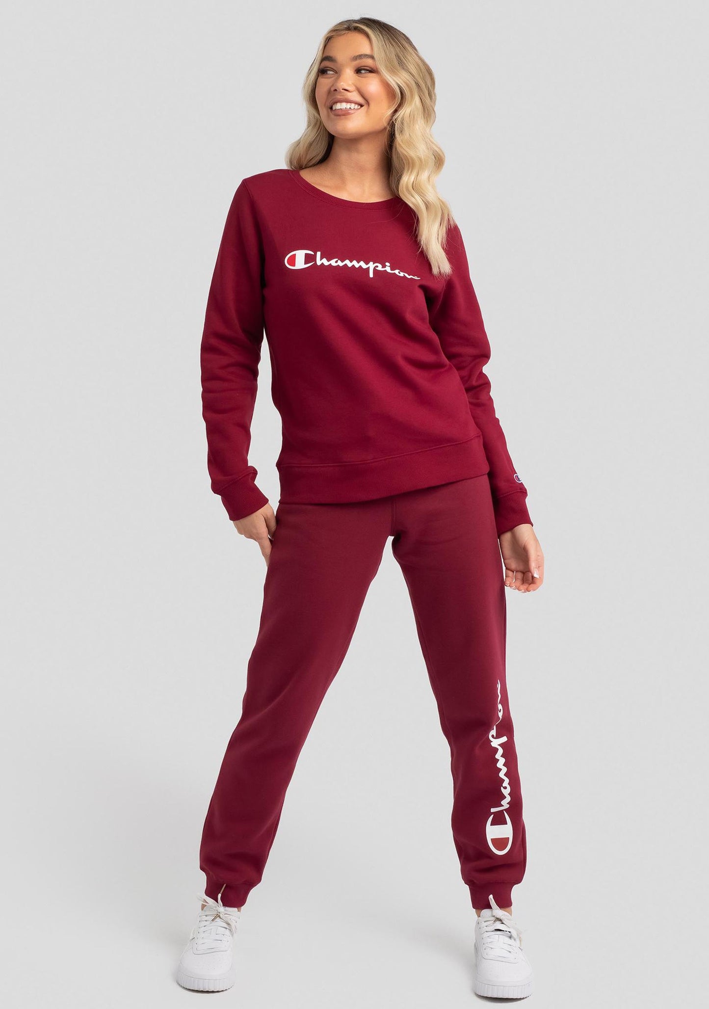 Champion Women's Script Crew