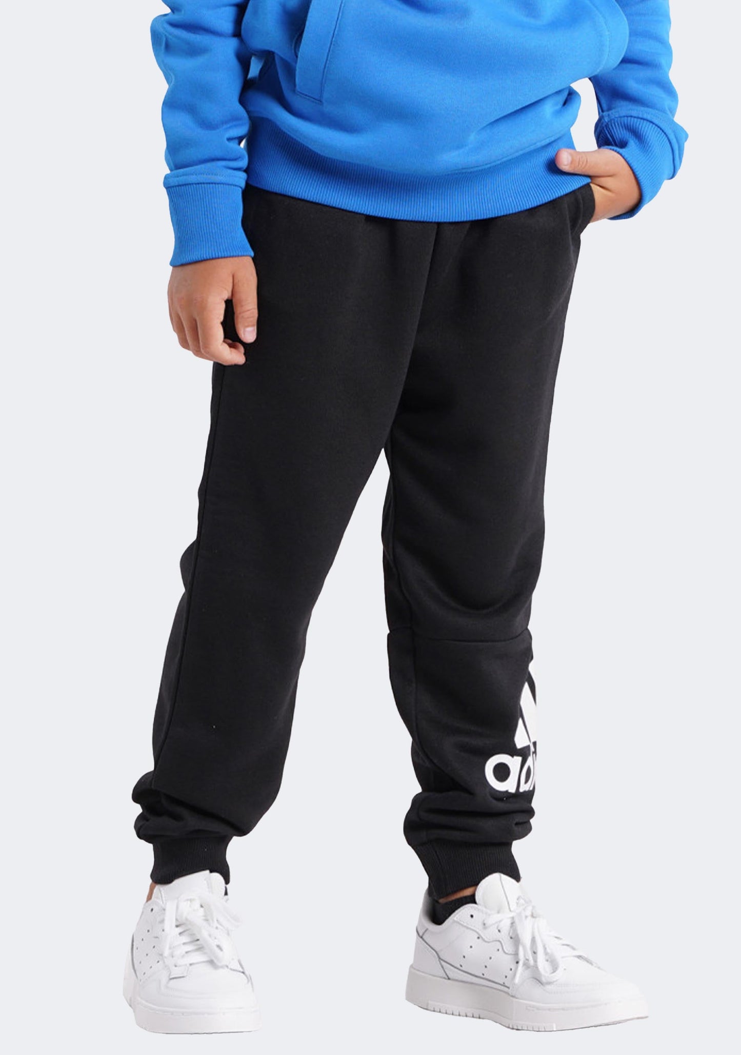 Adidas Kids' Big Logo French Terry Pants