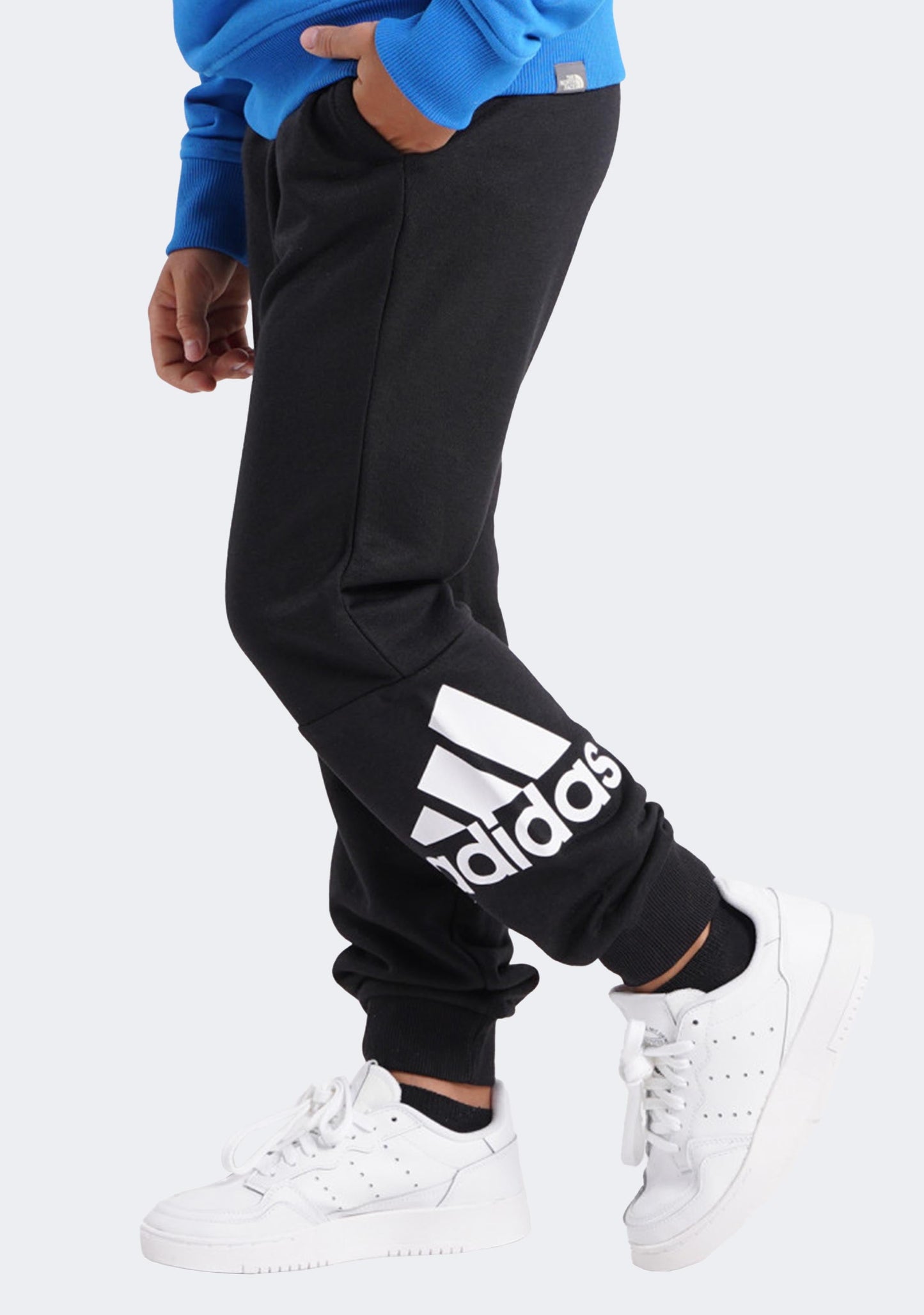 Adidas Kids' Big Logo French Terry Pants