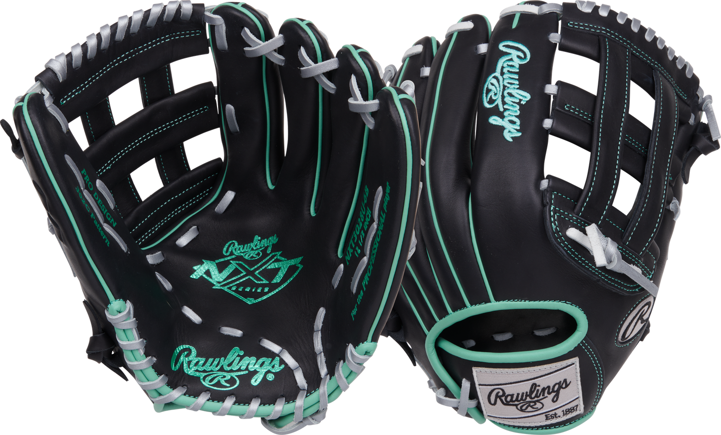 Rawlings NXT Series NXT3028U-6B Outfield Baseball Glove - 12.5